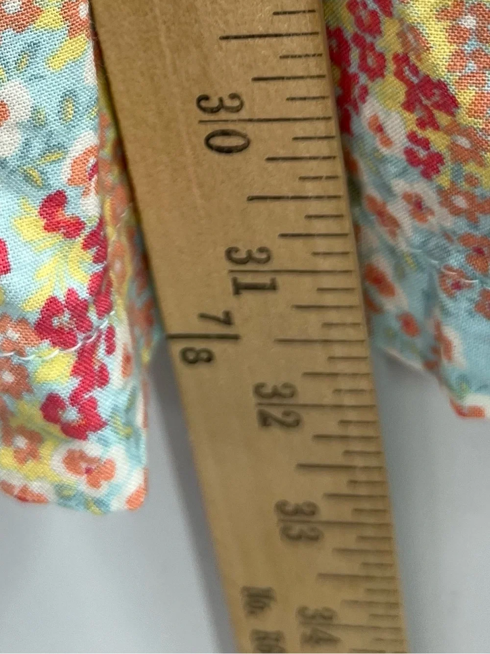 238 Roxy Floral Puff-Sleeve girls Dress - Pink & Yellow 10/12